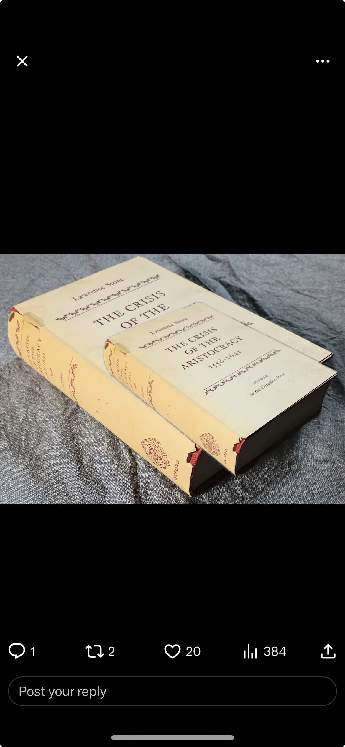 The Crisis of the Aristocracy 1558-1641
