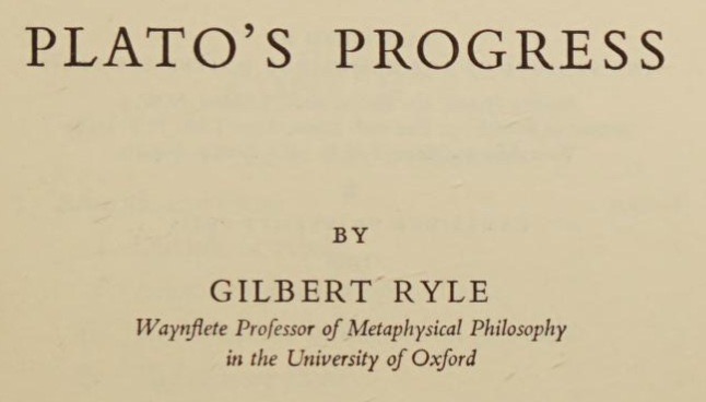 Plato's Progress