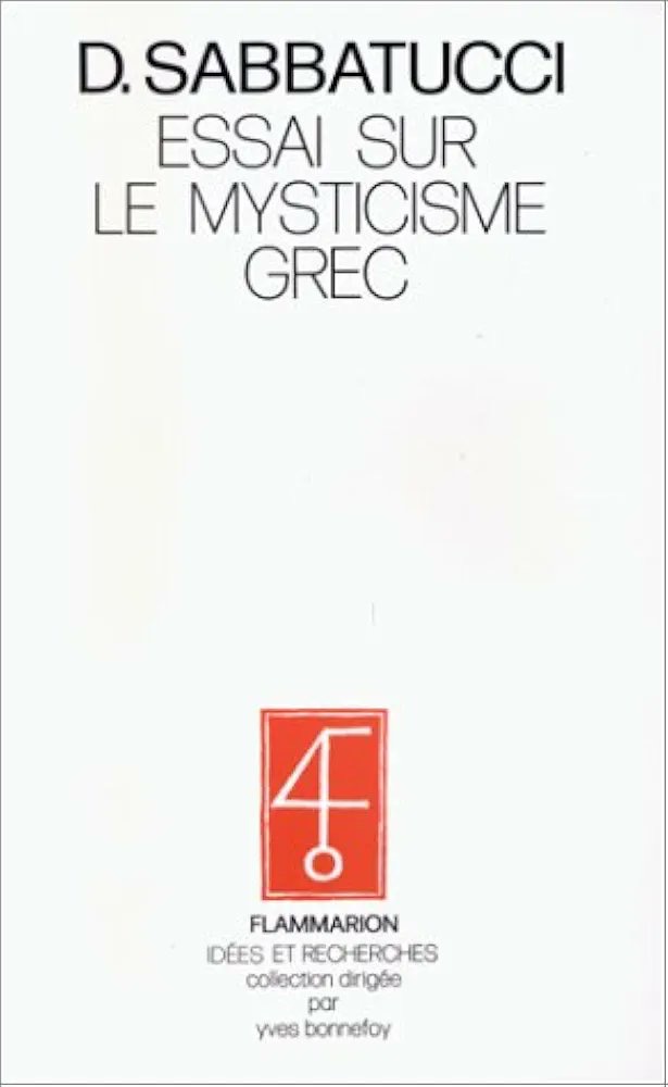 Essai sur le Mysticisme Grec