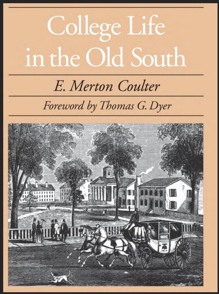 College Life in the Old South